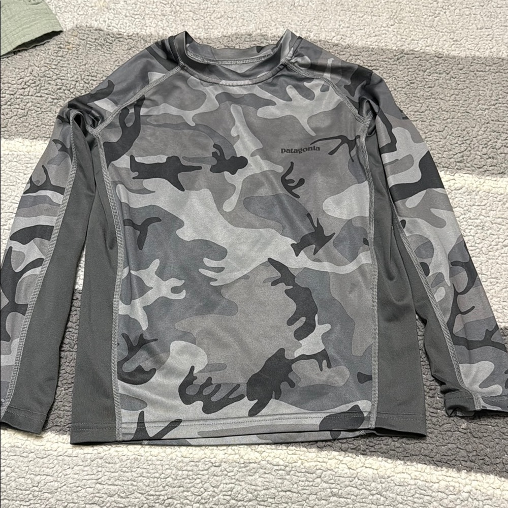 Kids Patagonia Long Sleeve Sun Shirt